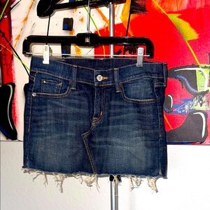 Ralph Lauren Vintage Dark Denim Mini Skirt